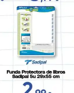 Hiper FROIZ Sadipal funda protectora de libros 5u oferta
