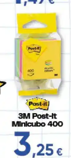 Hiper FROIZ 3M Post-it Minicubo 400 oferta