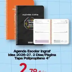 Hiper FROIZ Agenda Escolar Ingraf Idea 2026-27 oferta