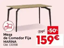 Conforama Marina mesa de comedor fija oferta