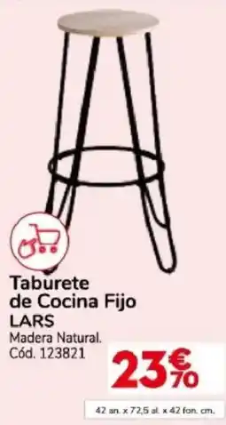 Conforama Lars taburete de cocina fijo oferta
