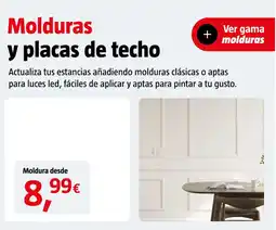 Bauhaus Molduras y placas de techo oferta