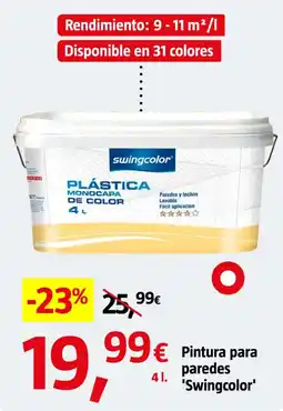 Bauhaus Swingcolor pintura para paredes oferta