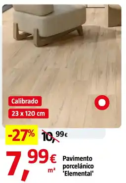 Bauhaus Pavimento porcelánico Elemental oferta