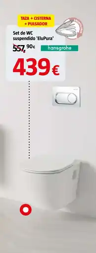 Bauhaus Et de wc suspendido elupura oferta