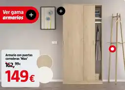 Bauhaus Armario con puertas correderas 'Max' oferta
