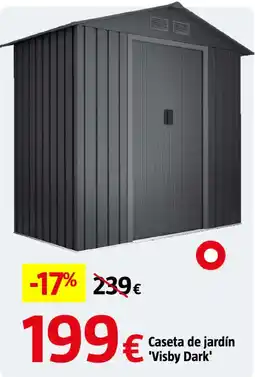 Bauhaus Casetas de jardín 'Visby Dark' oferta