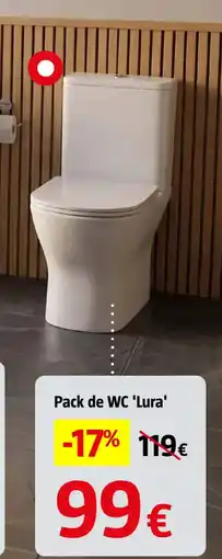 Bauhaus Pack de baño essential oferta