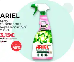 PrimaPrix Ariel spray quitamanchas ropa blanca/color oferta