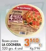 Congelados Copos La cocinera - bases pizza oferta