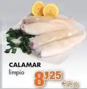 Congelados Copos Calamar limpio oferta