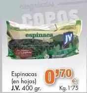 Congelados Copos Jv - espinacas oferta