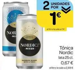 Supermercados El Jamón Nordic - tonica oferta