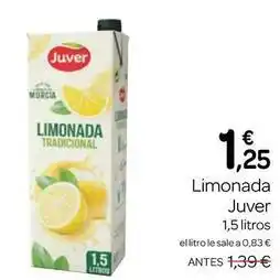 Supermercados El Jamón Juver - limonada oferta