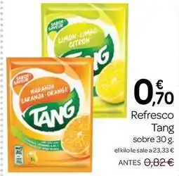 Supermercados El Jamón Tang - refresco oferta