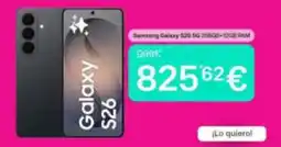 Phone House Samsung - galaxy s26 5g 256gb oferta