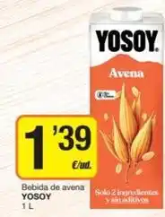 Economy Cash Yosoy - bebida de avena oferta