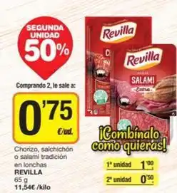 Economy Cash Revilla - chorizo oferta