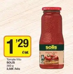 Economy Cash Solís - tomate frito oferta