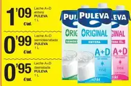 Economy Cash Puleva - leche a+d semidesnatada oferta
