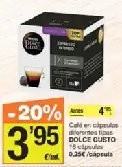 Economy Cash Dolce gusto - cafe en capsulas oferta