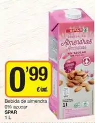 Economy Cash Spar - bebida de almendra 0% azucar oferta