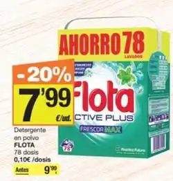 Economy Cash Flota - detergente en polvo oferta