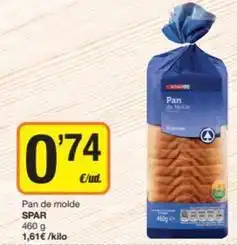 Economy Cash Spar - pan de molde oferta