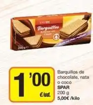 Economy Cash Spar - barquillos de chocolate oferta