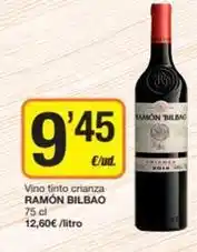 Economy Cash Ramón bilbao - vino tinto crianza oferta