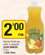 Economy Cash Don simón - néctar disfruta piña o naranja oferta