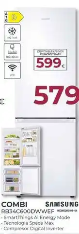 Samsung - combi rb344c600dwwey
