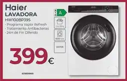 Tien 21 Haier - lavadora hw100bp39s oferta
