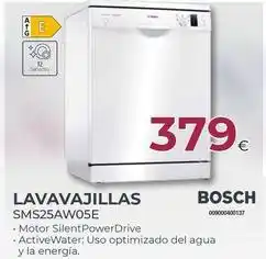 Tien 21 Bosch - lavavajillas sms25aw05e oferta