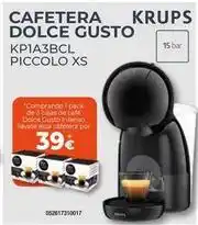 Tien 21 Krups - cafetera dolce gusto kp13a3bcl piccolo xs oferta