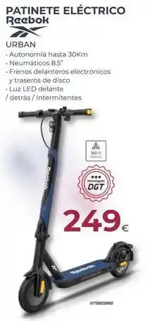 Tien 21 Reebok - patinete eléctrico oferta
