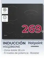 Tien 21 Hotpoint - inducción hsq2860ne oferta