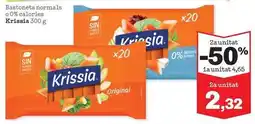 Sorli Krissia - bastonets normals 0% caldotes oferta
