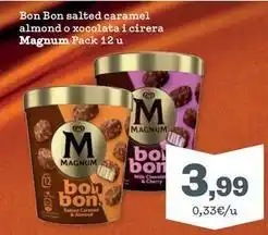 Sorli Magnum - bon bon salted caramel almond o xocolata i cirera oferta