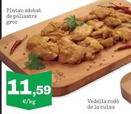 Sorli Pintxo adobat de pollastre groc oferta