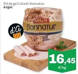 Sorli Argal - pit de gall dindi bonnatur oferta