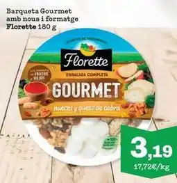 Sorli Florette - barqueta gourmet amb nous i formatge oferta