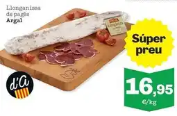 Sorli Argal - llonganissa de pages oferta