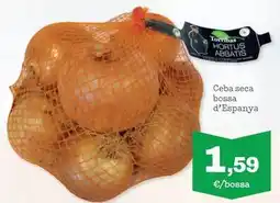 Sorli Ceba seca bossa d'espanya oferta