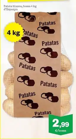 Sorli Patatas blanca oferta