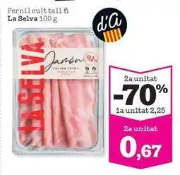 Sorli La selva - pernil cuit tall fi oferta