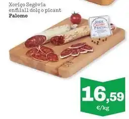Sorli Pascual - xoriço segòvia enfilla dolç o picant oferta