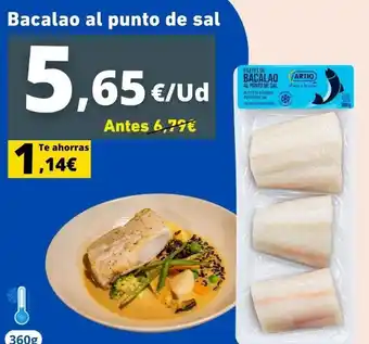 Artiq - bacalao al punto de sal