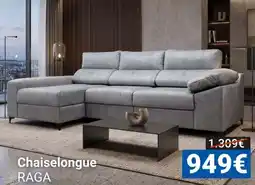 Centro Hogar Sanchez Chaiselongue raga oferta