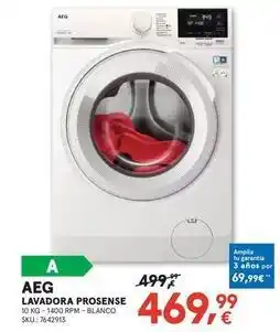 Worten Aeg - lavadora prosense oferta